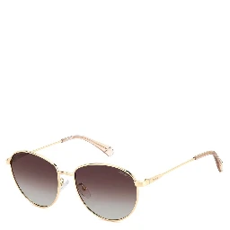 Gold Stainless Steel Sunglasses