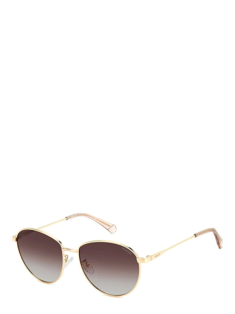 Gold Stainless Steel Sunglasses