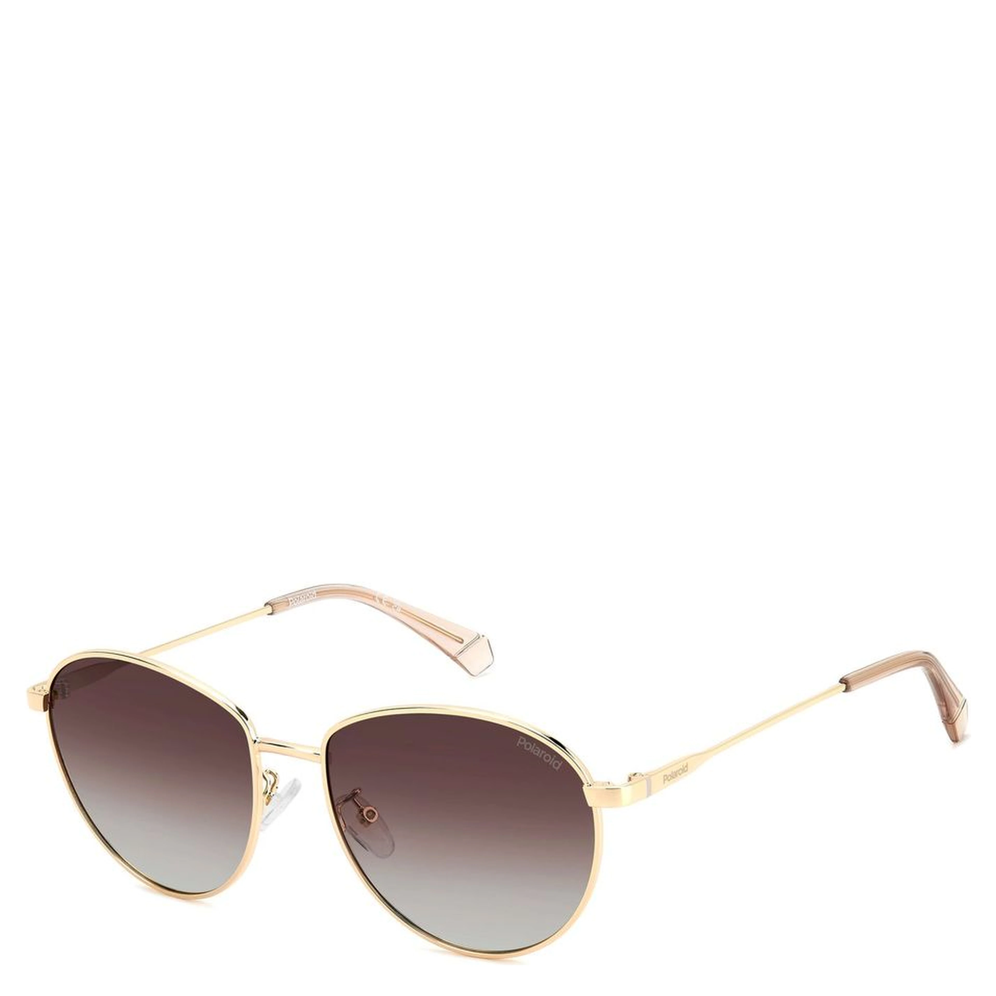 Gold Stainless Steel Sunglasses