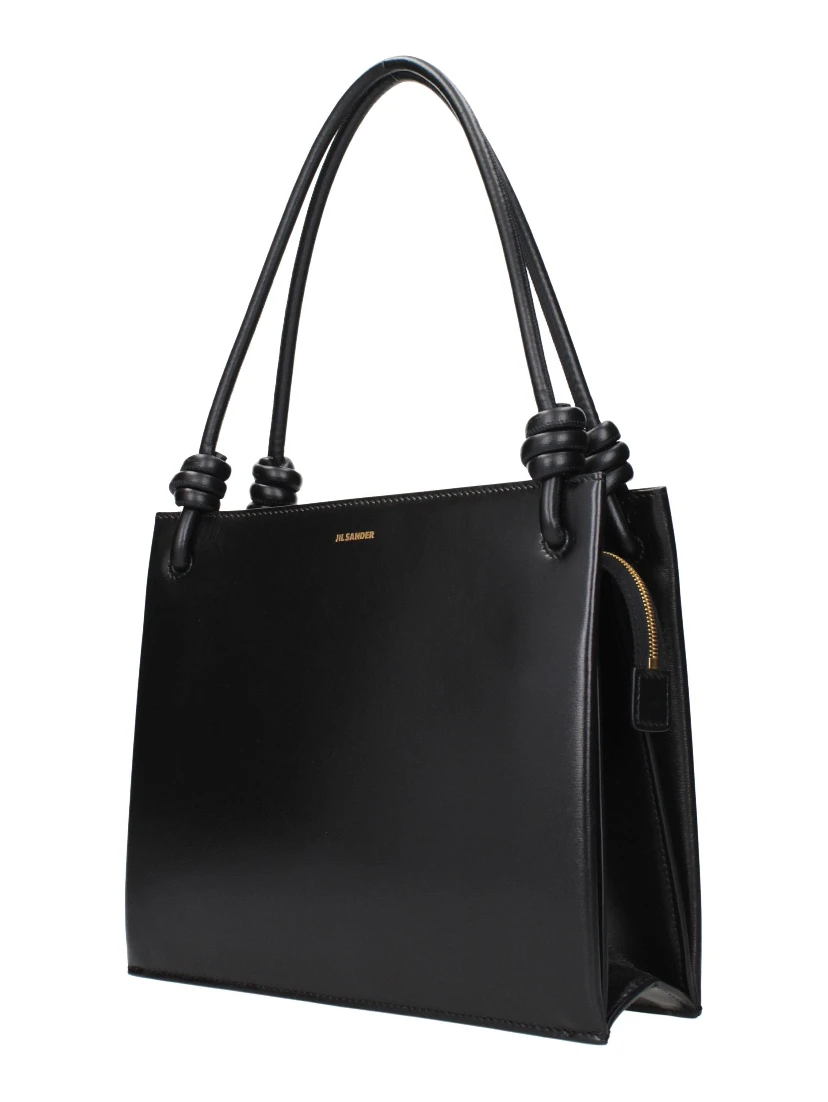 Black Leather Handbag