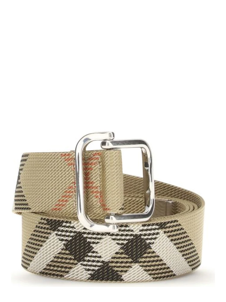 Beige Polyamide Regular Belt