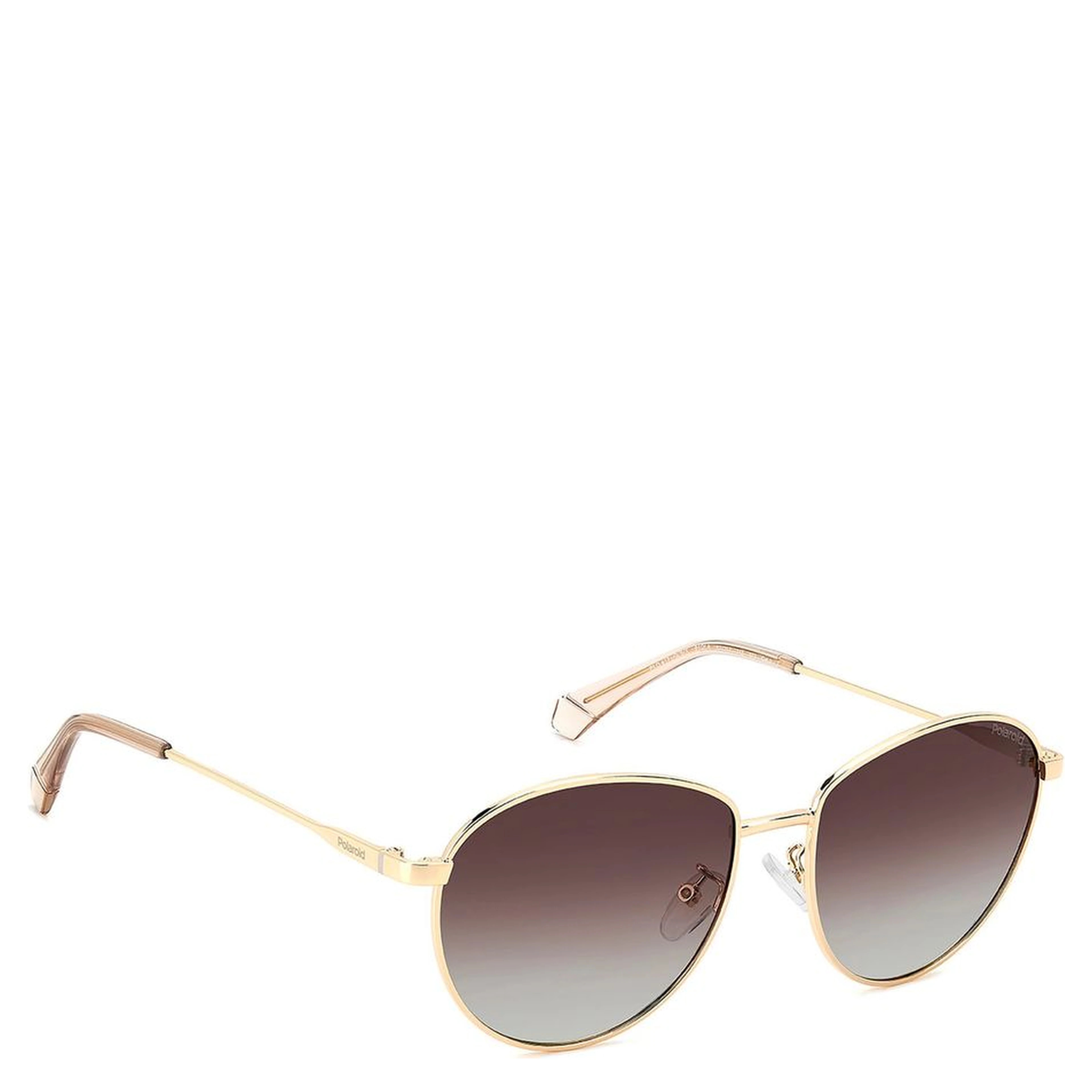 Gold Stainless Steel Sunglasses