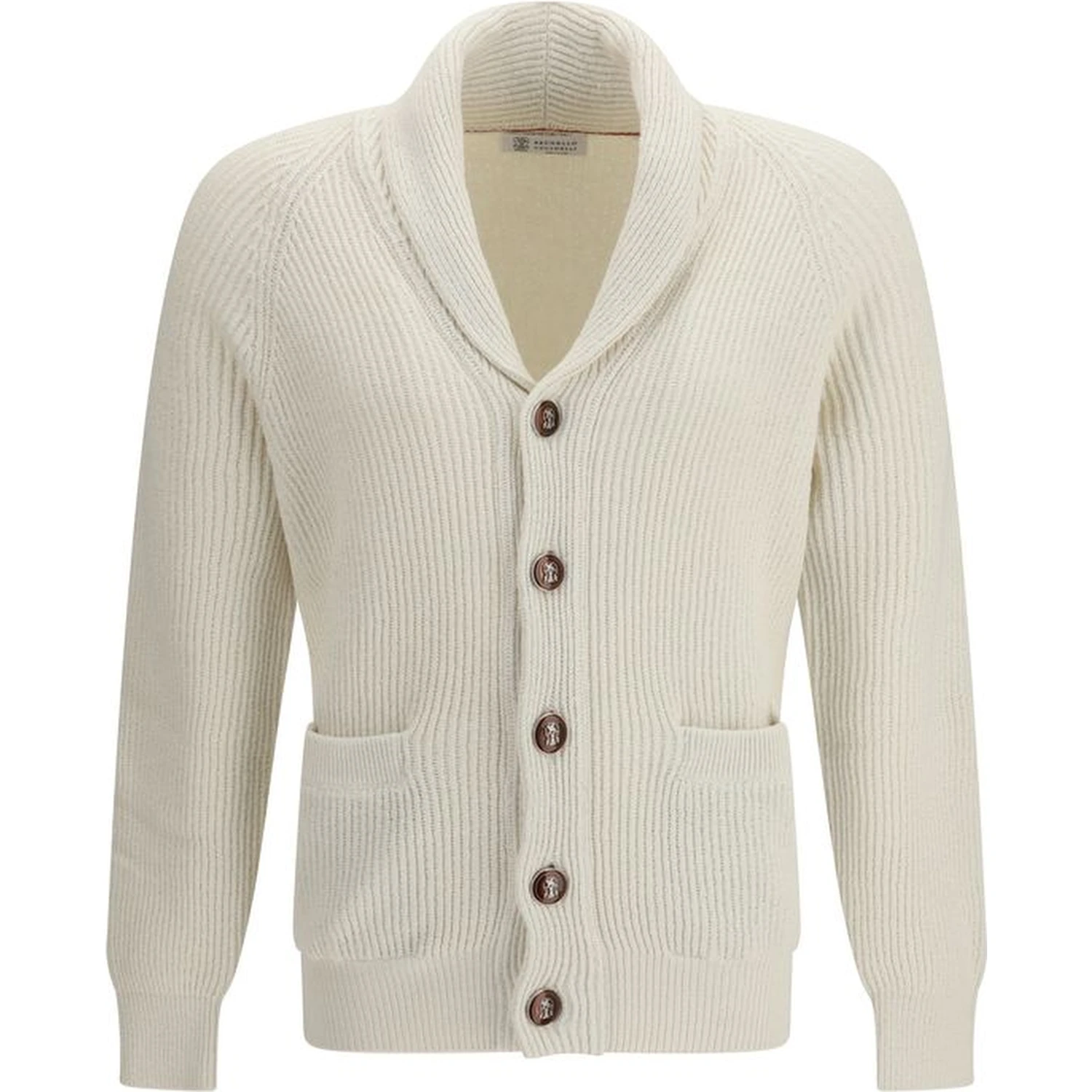 Beige Cotton Cardigan