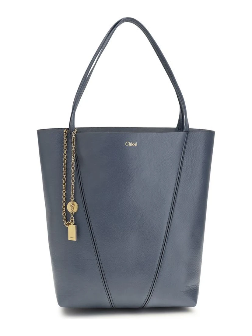 Blue Calf Leather Bos Taurus Shoulder Bag