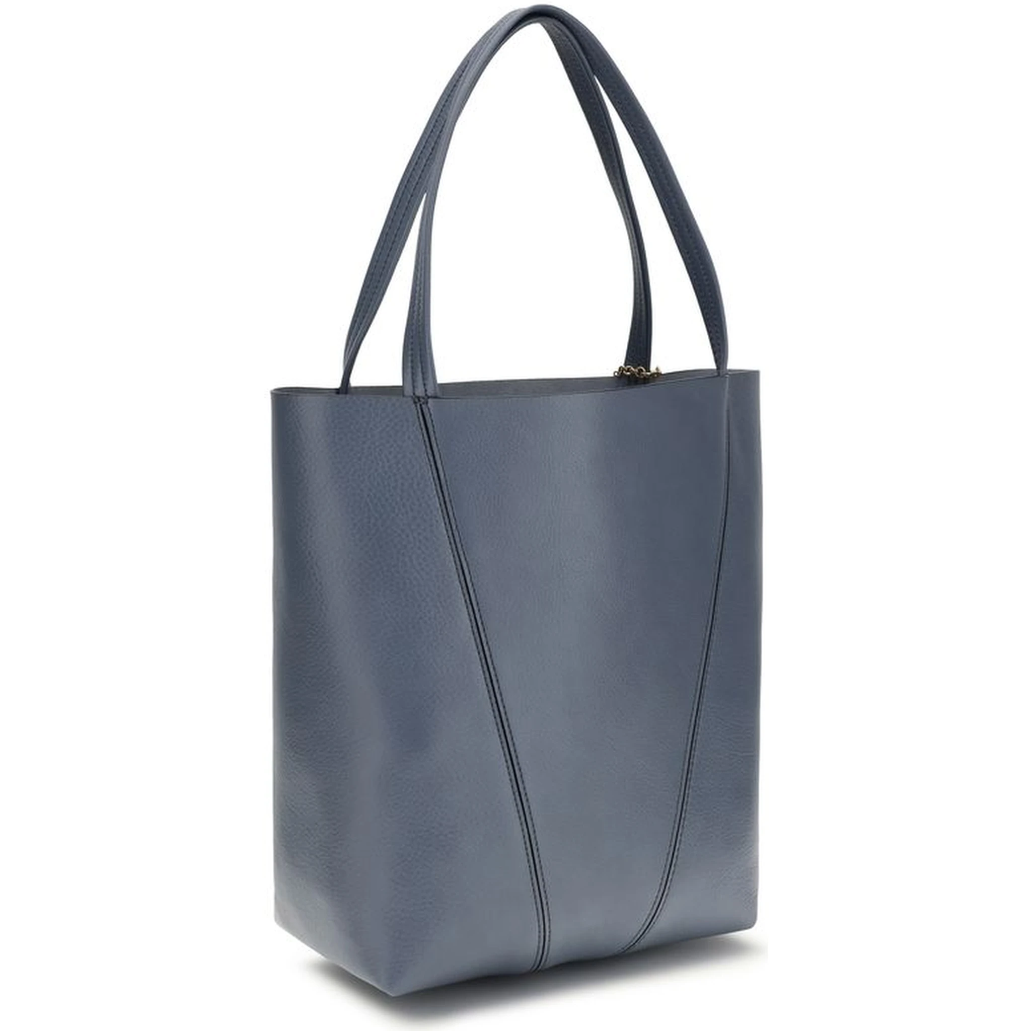 Blue Calf Leather Bos Taurus Shoulder Bag