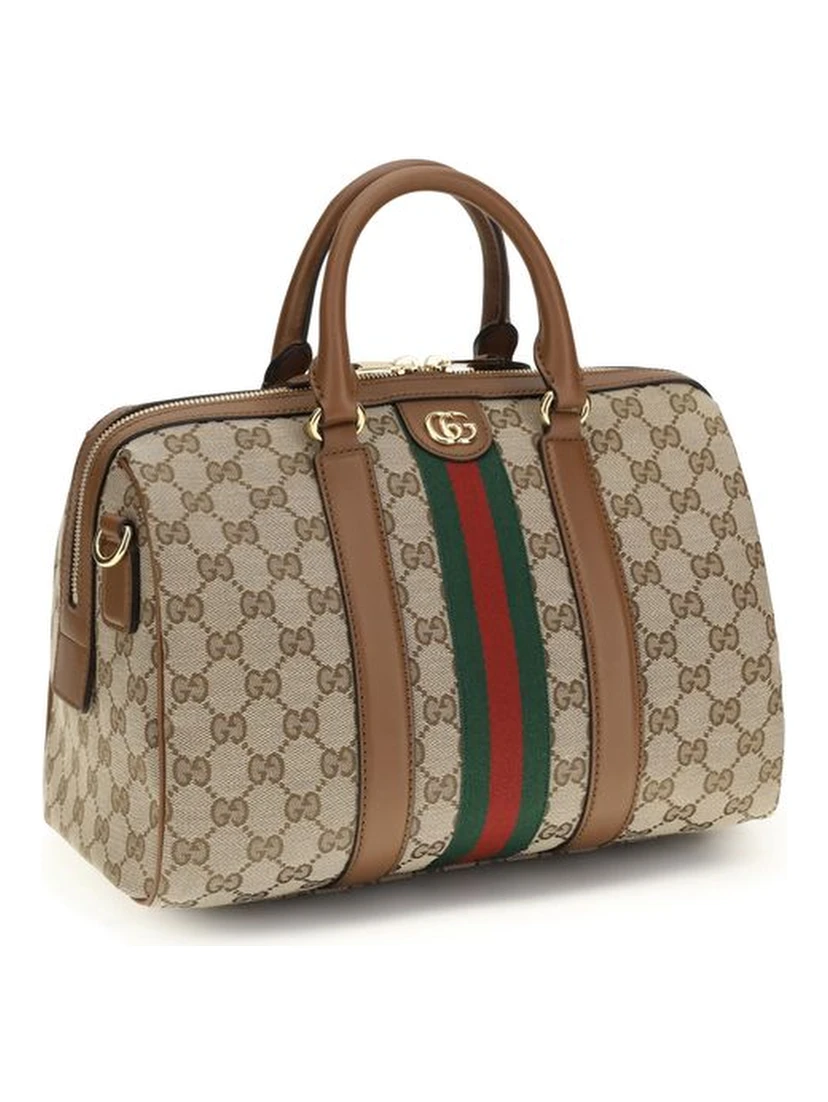 Multicolor Fabric Handbag