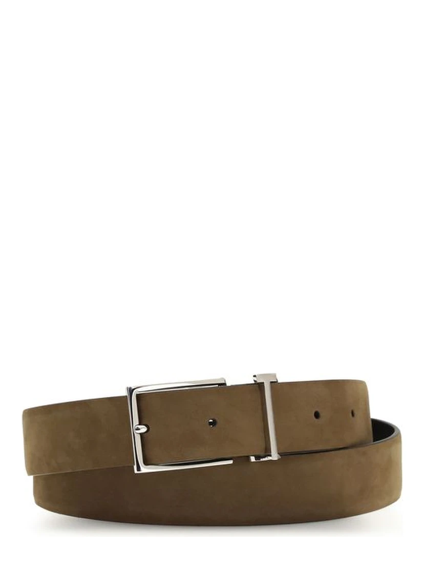 Brown Calf Leather Bos Taurus Regular Belt