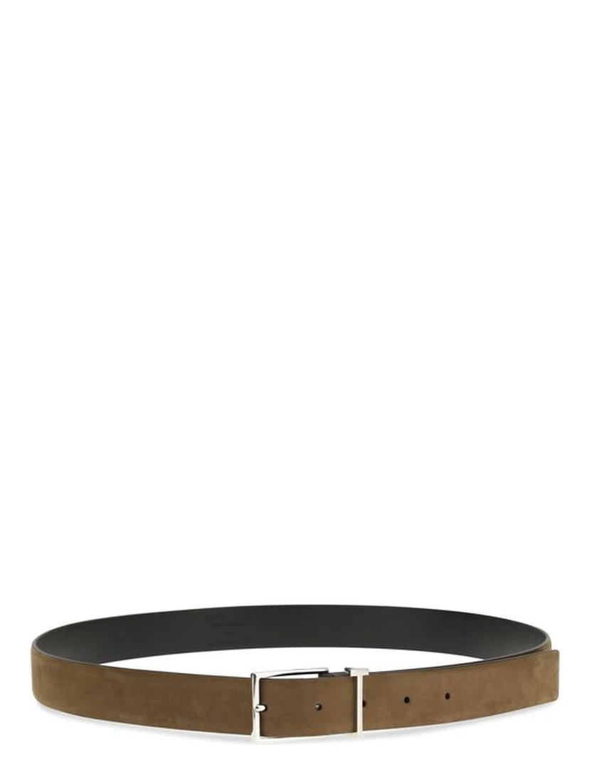 Brown Calf Leather Bos Taurus Regular Belt