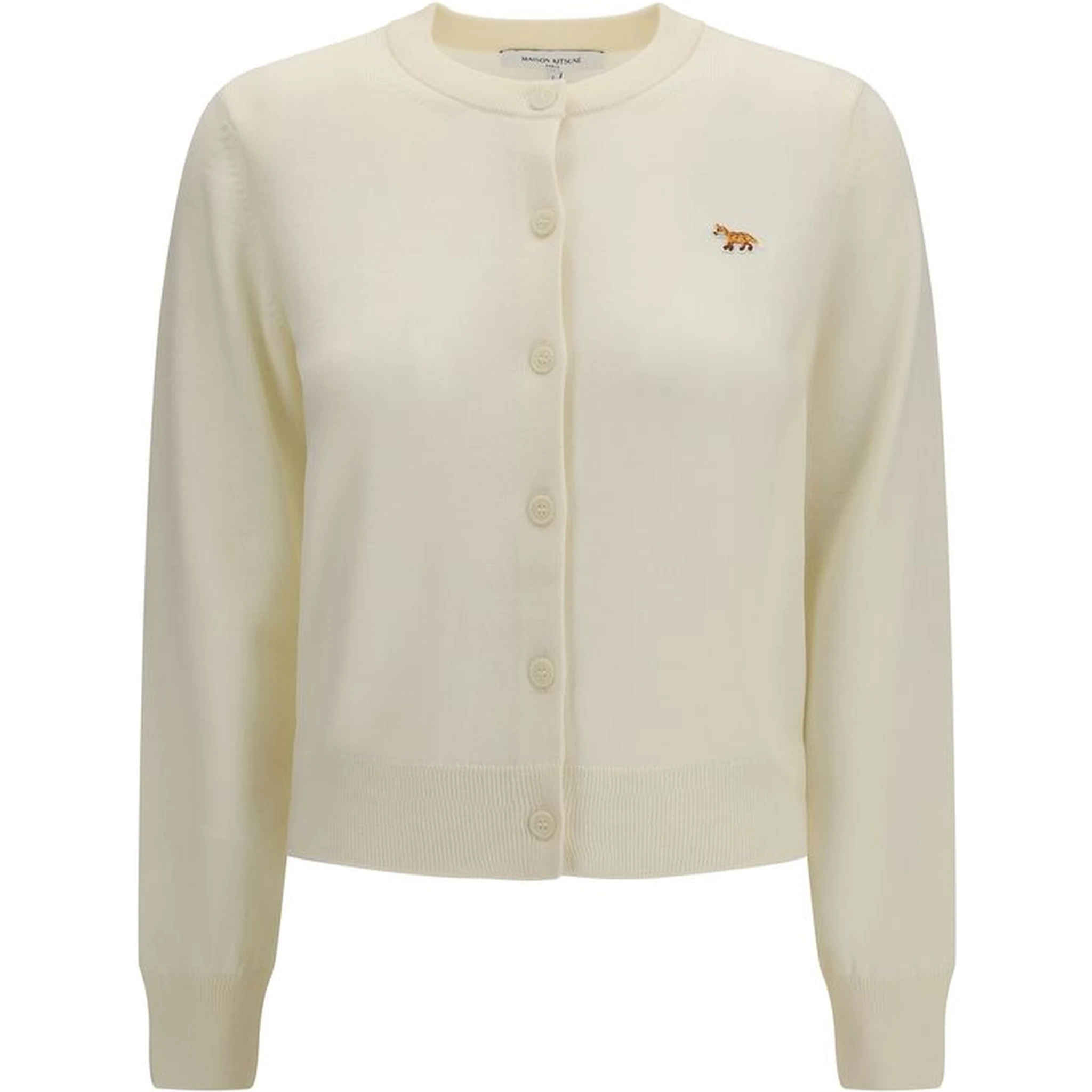 Beige Cotton Cardigan