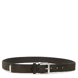 حزام بوس توروس العادي من جلد العجل الأسود