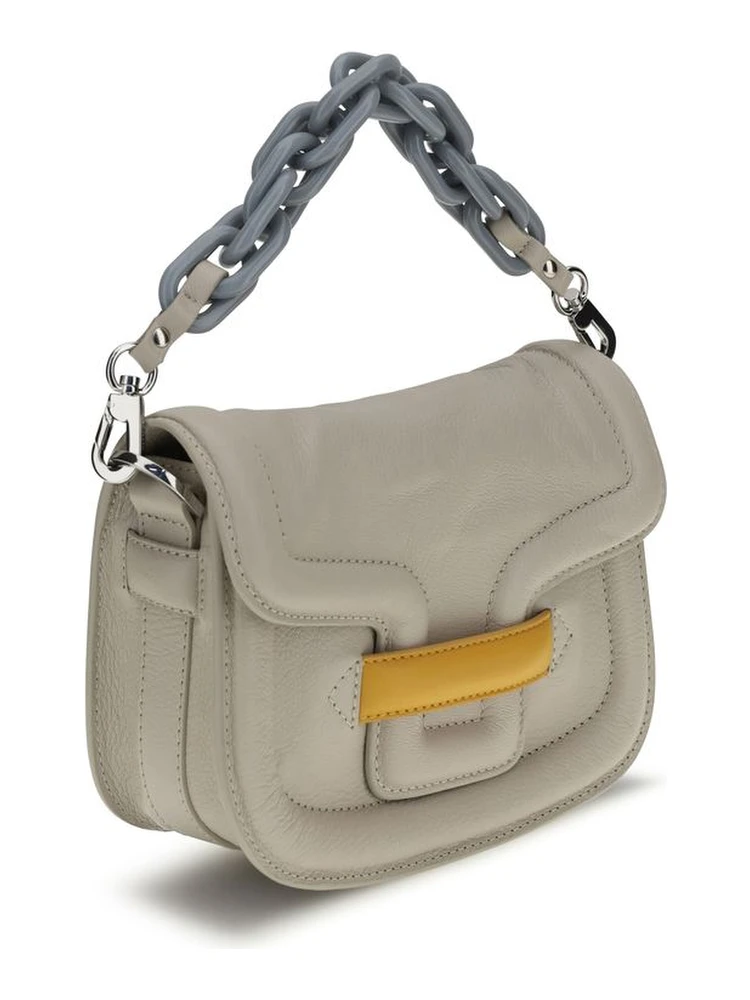 Gray Goatskin Shoulder Bag alternative
