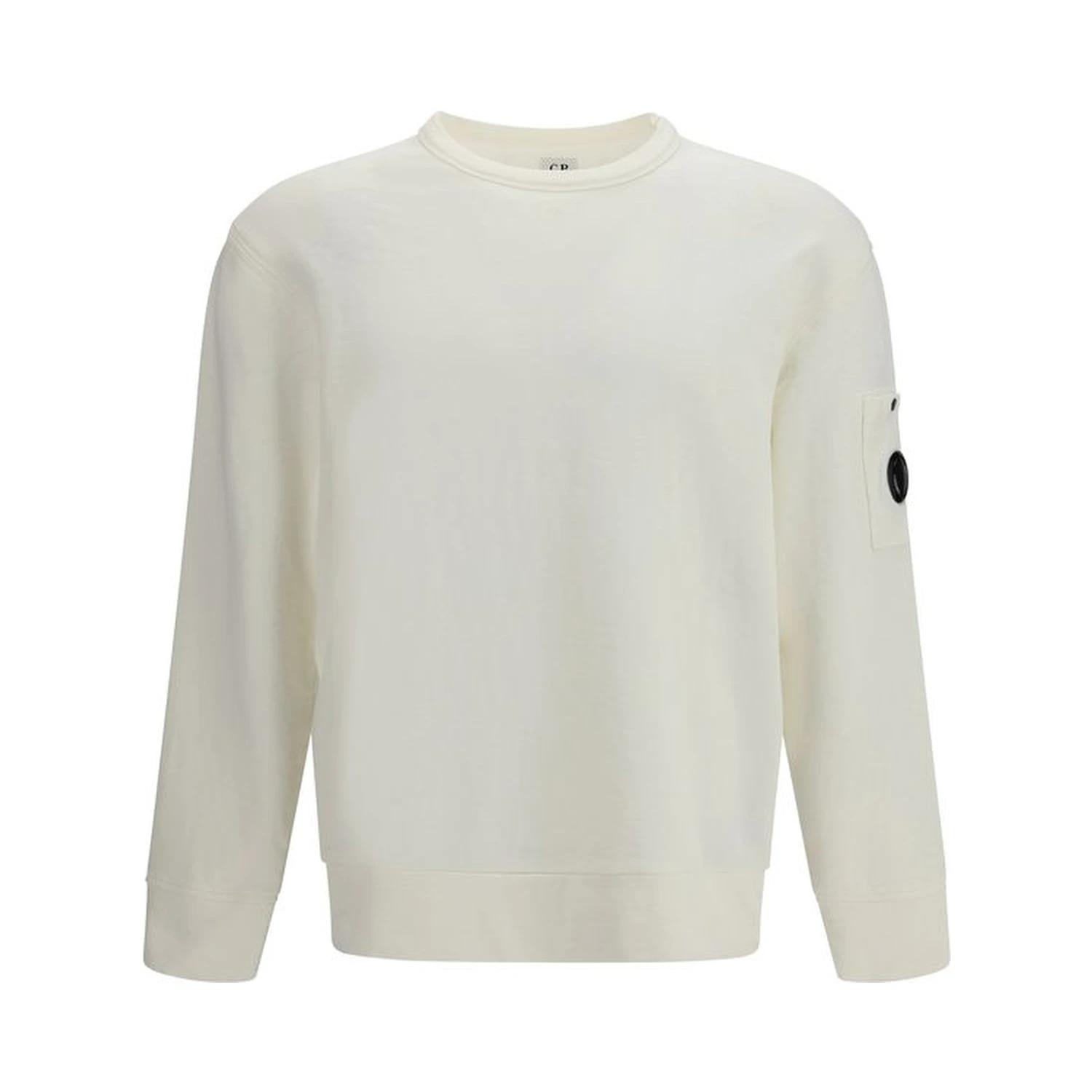 White Cotton Sweatshirt