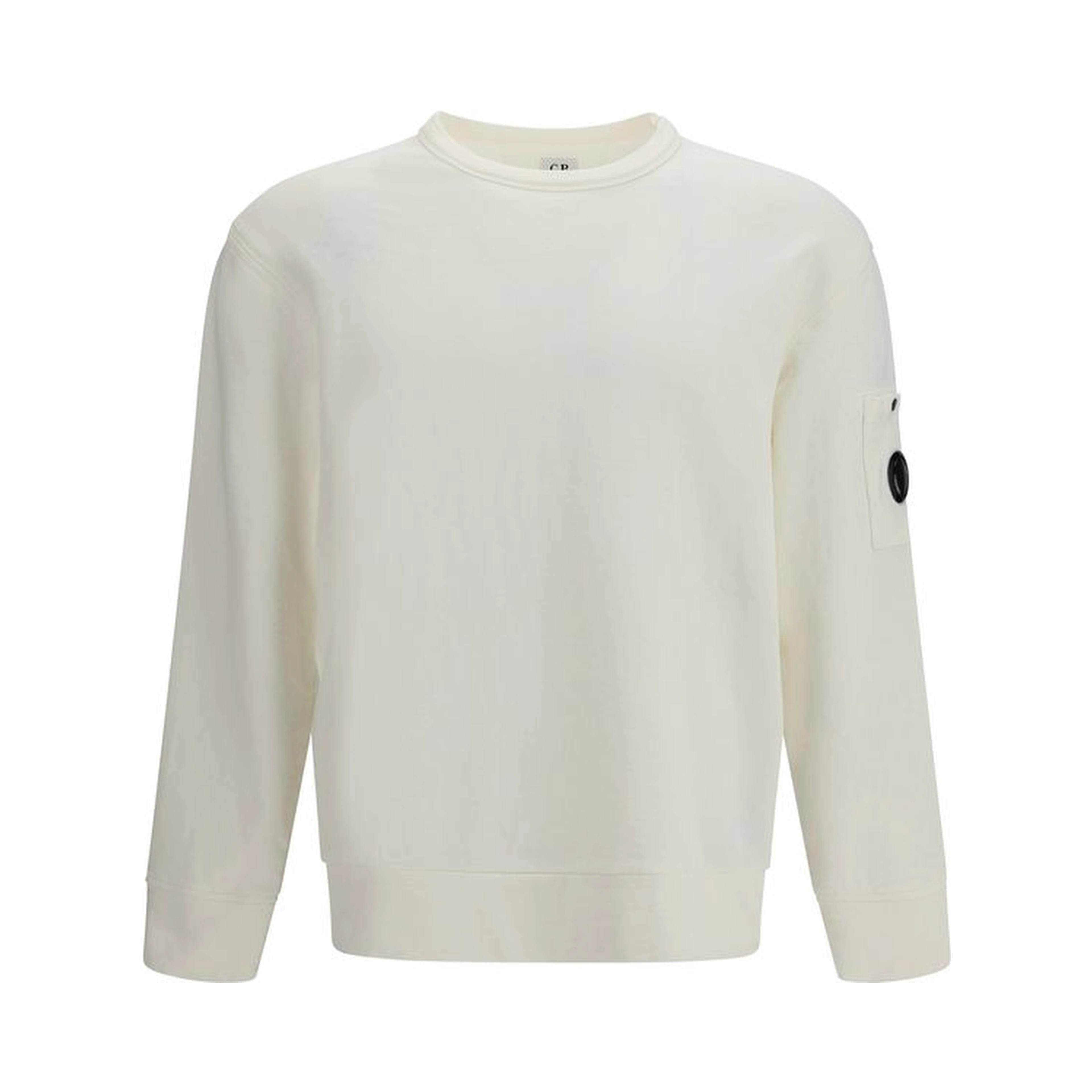 White Cotton Sweatshirt