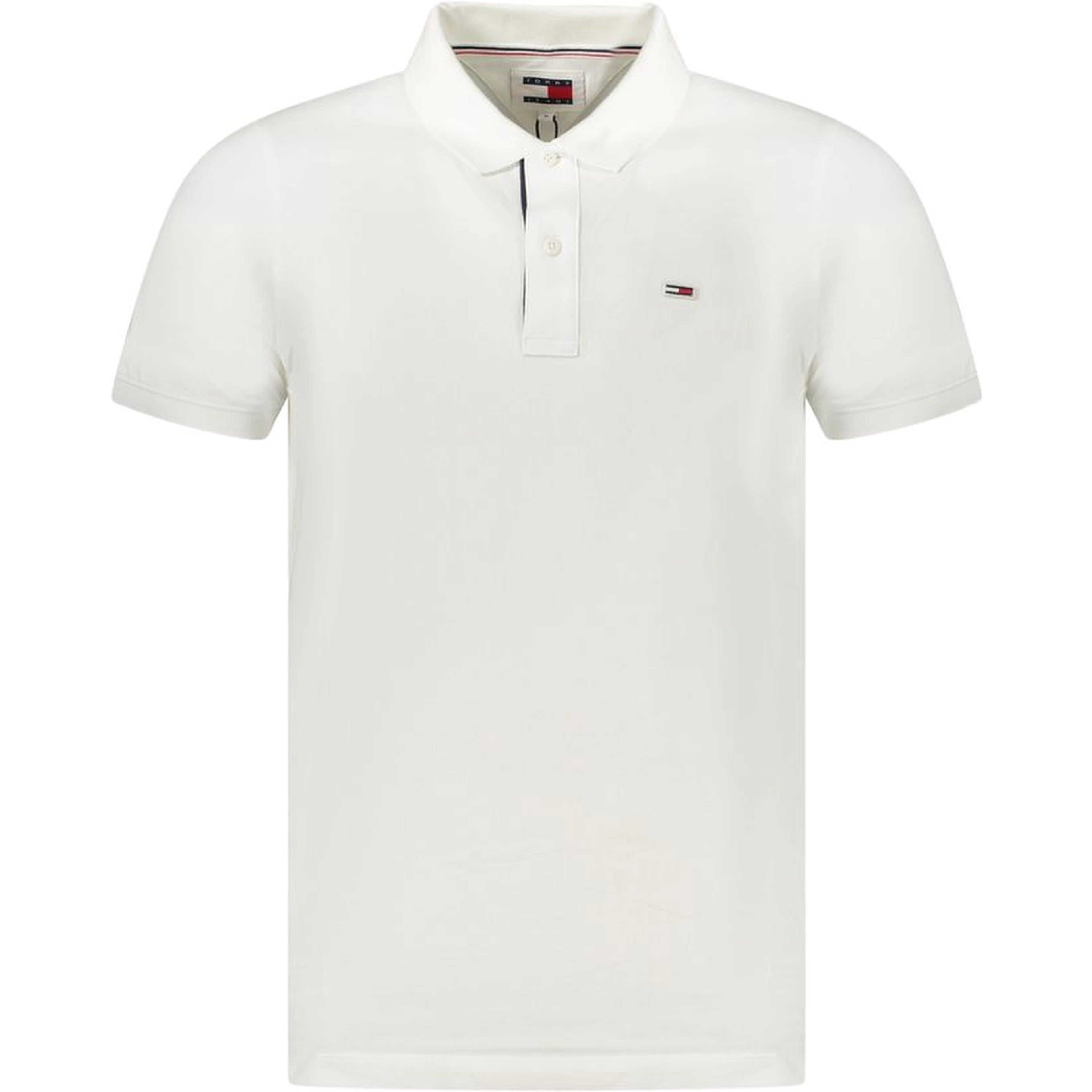 White Cotton Men's Polo Shirt