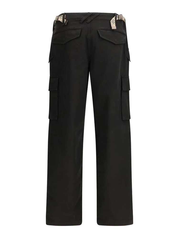 Black Cotton Cargo Pants alternative