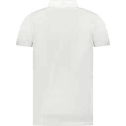 White Cotton Men's Polo Shirt
