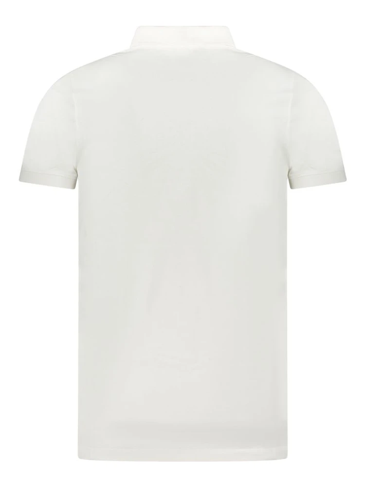 White Cotton Men's Polo Shirt alternative