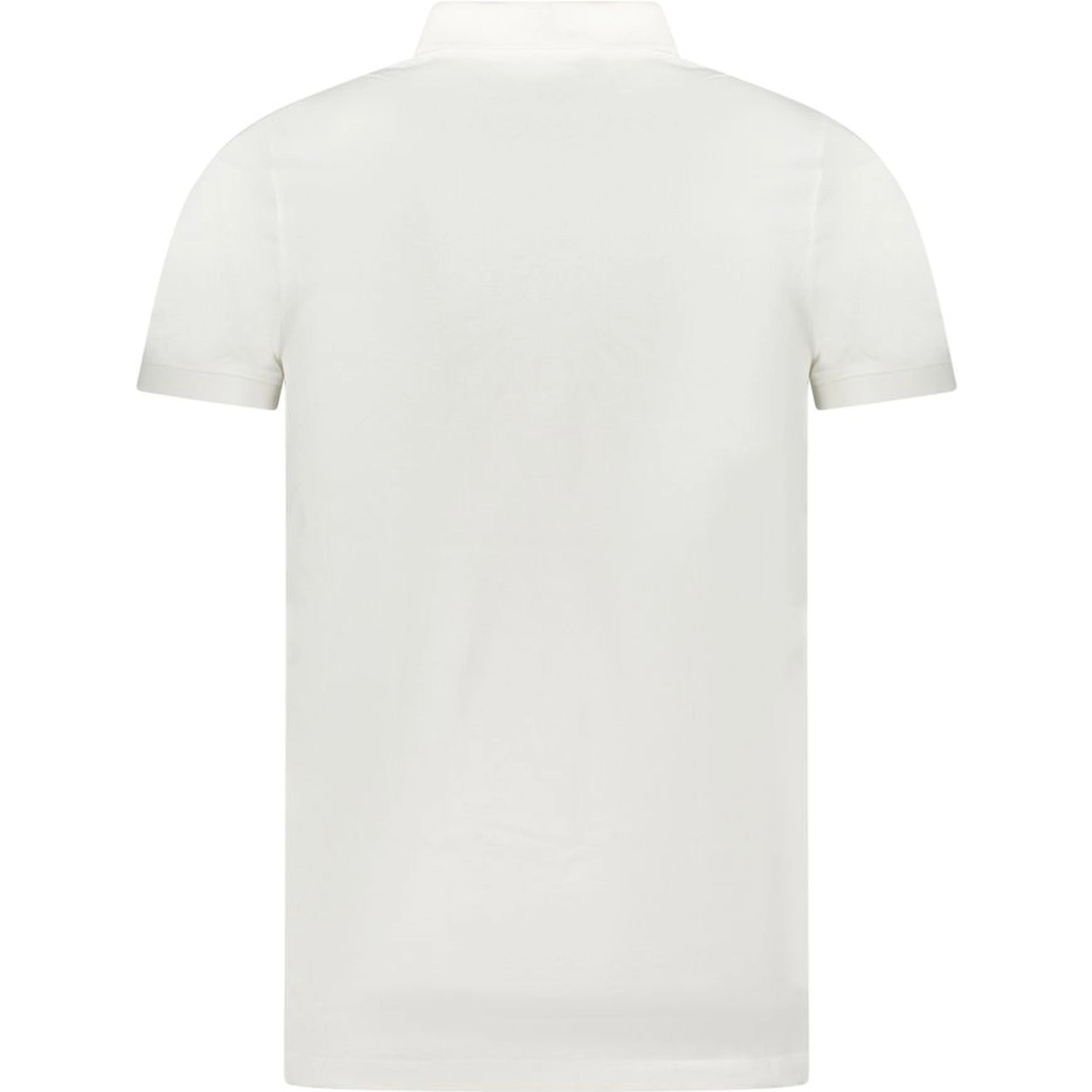 White Cotton Men's Polo Shirt