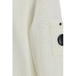 White Cotton Sweatshirt