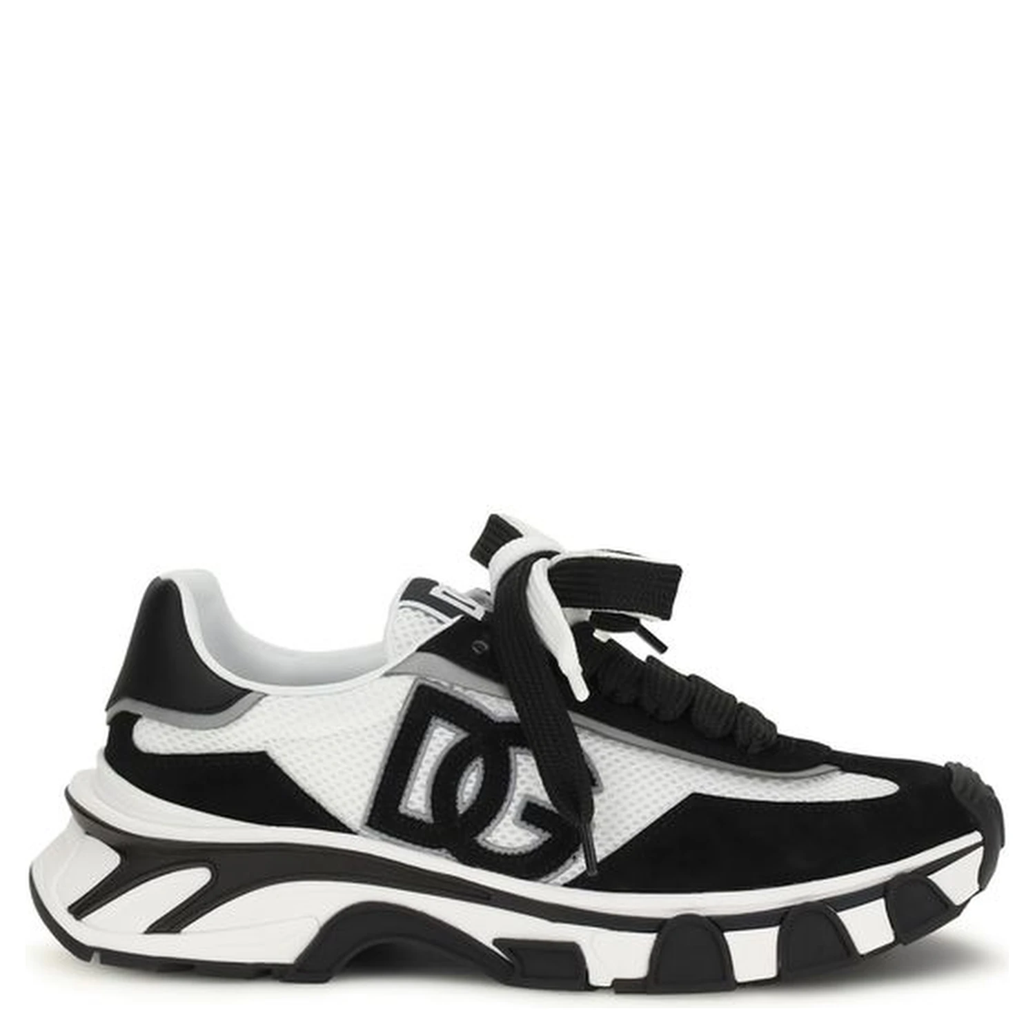 Black Calf Leather Bos Taurus Athletic Sneakers