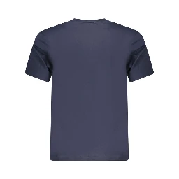 Blue Organic Cotton Men T-Shirt