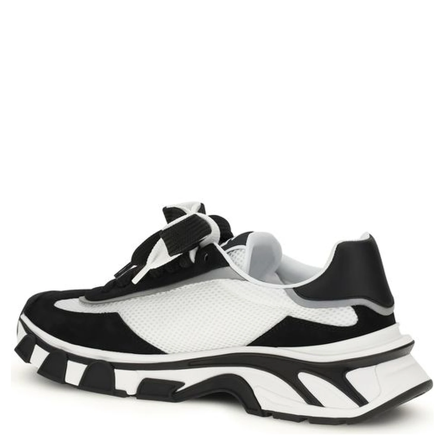Black Calf Leather Bos Taurus Athletic Sneakers