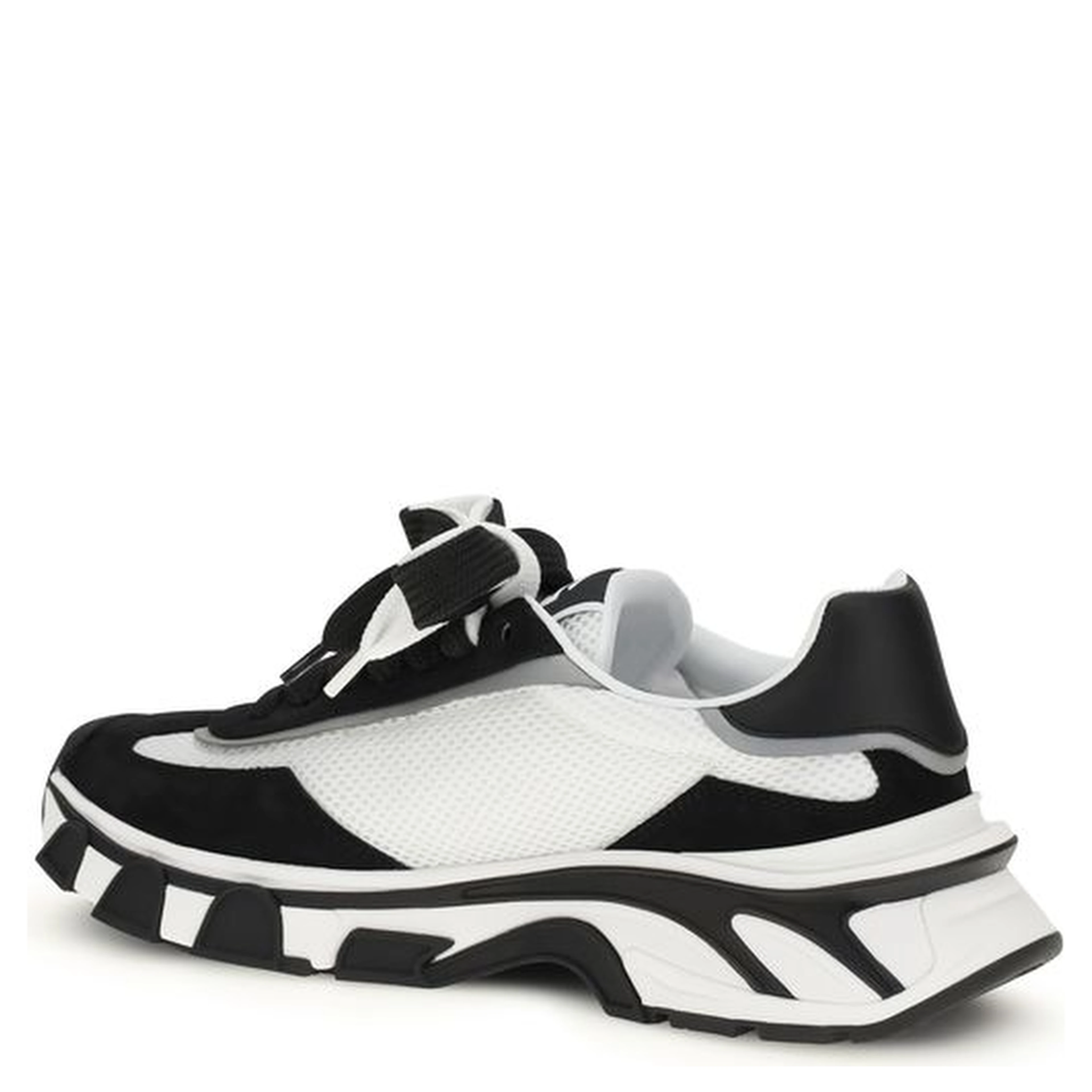 Black Calf Leather Bos Taurus Athletic Sneakers