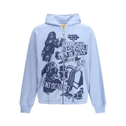 Blue Cotton Sweatshirt