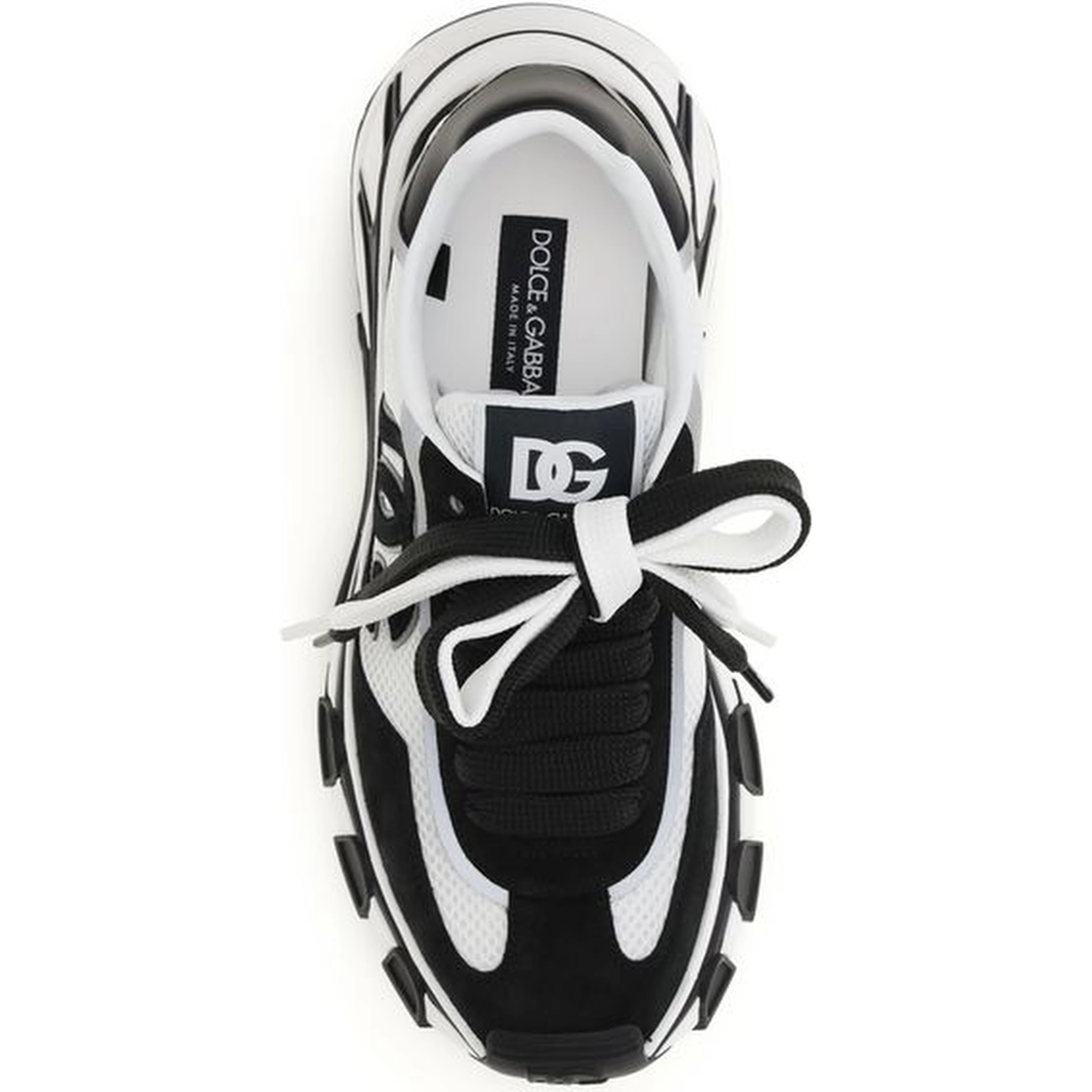 Black Calf Leather Bos Taurus Athletic Sneakers