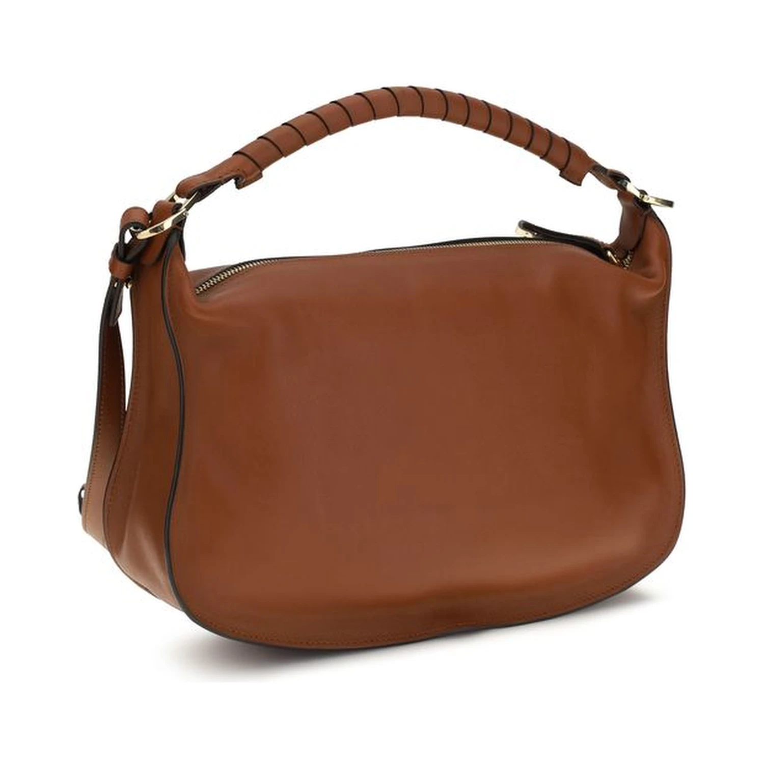 Brown Calf Leather Bos Taurus Shoulder Bag