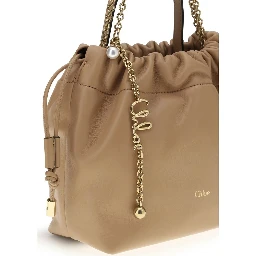 Beige Lamb Ovis Aries Aries Shoulder Bag