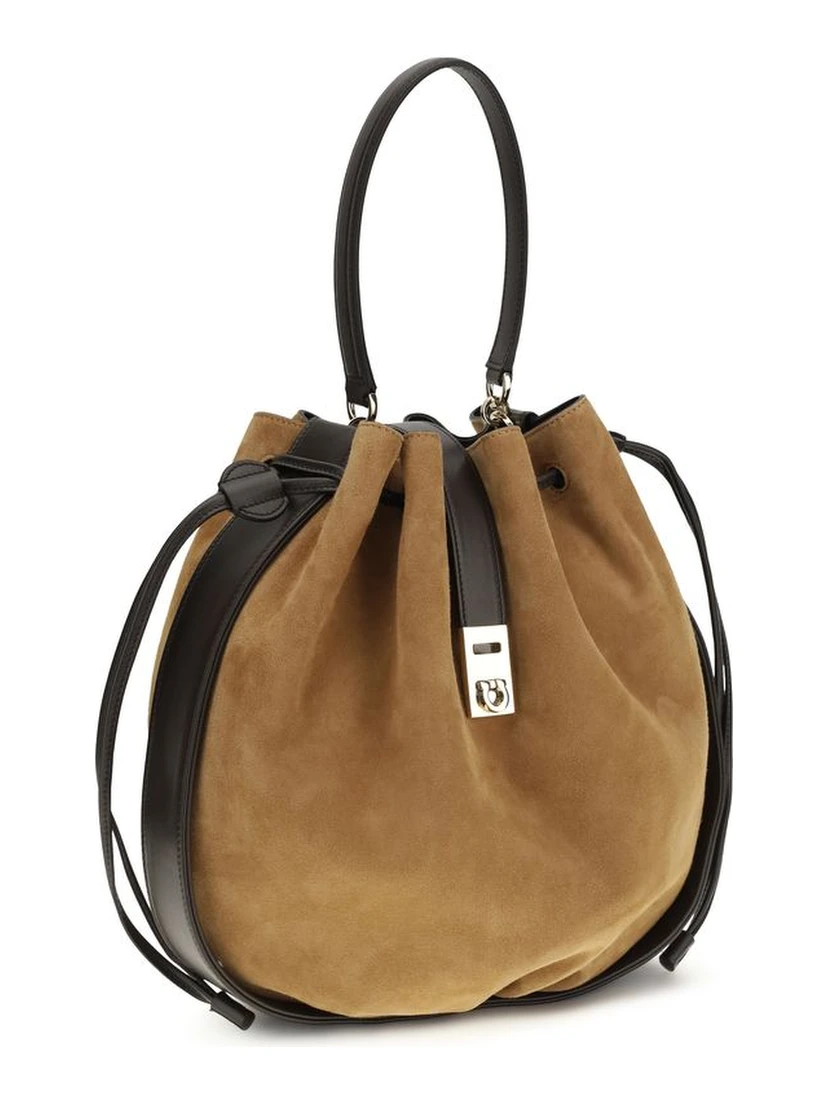 Brown Calf Leather Bos Taurus Shoulder Bag