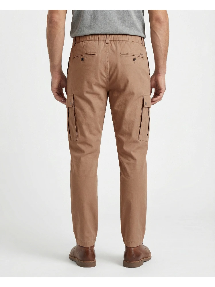 Beige Cotton Cargo Pants alternative