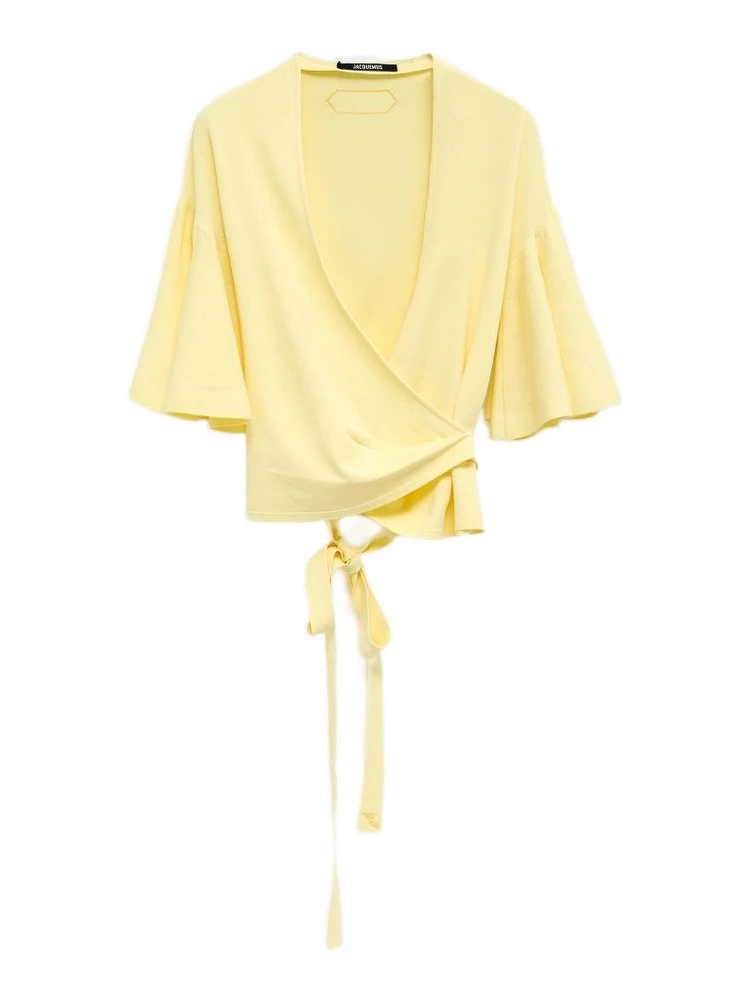 JACQUEMUS Sweaters Yellow