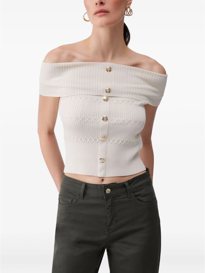 Liu Jo Sweaters Beige