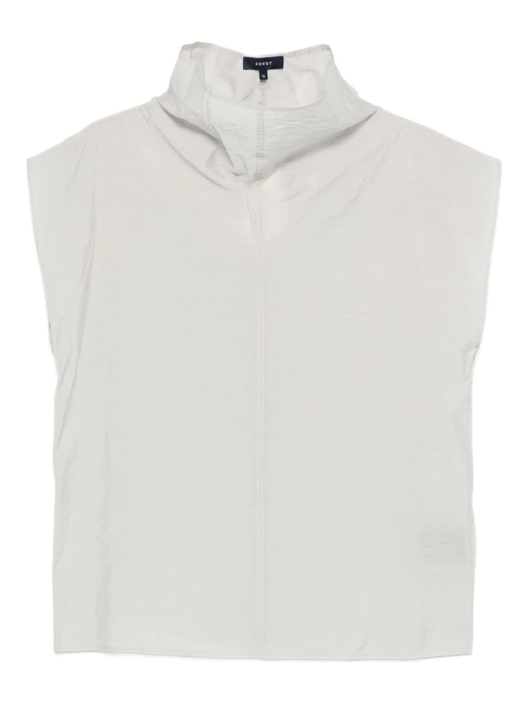 SOEUR Top Grey