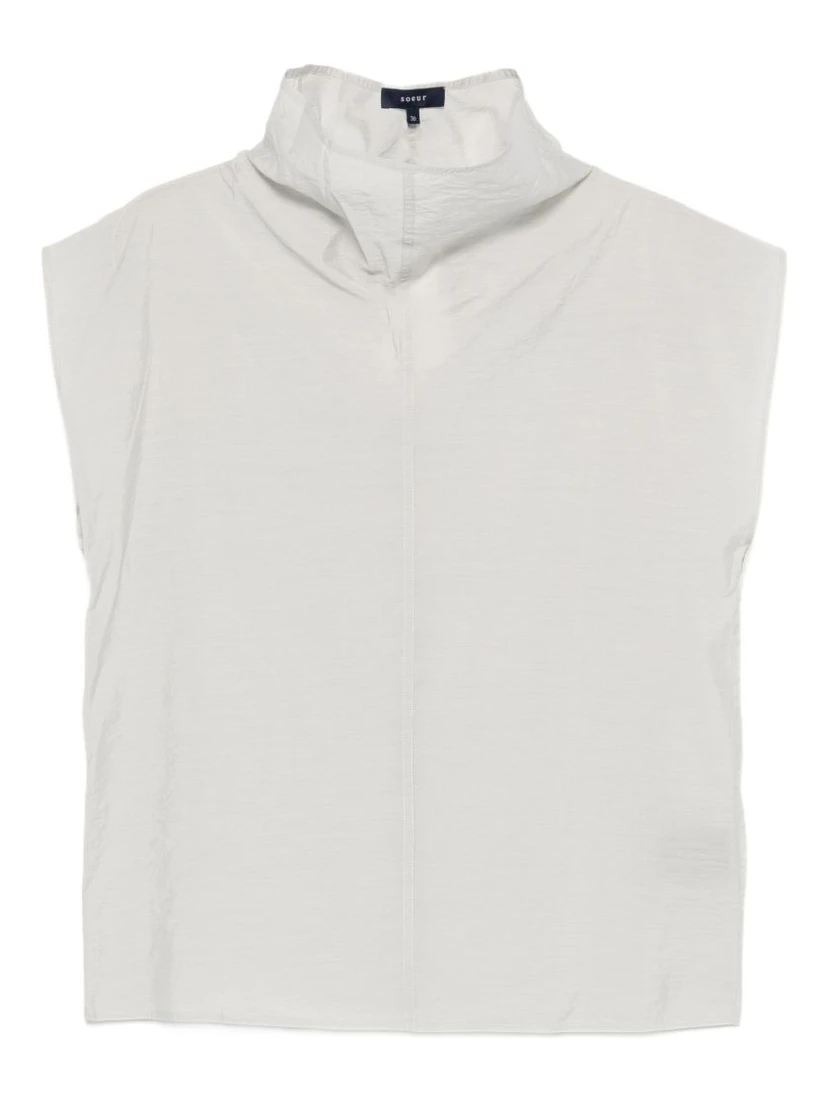 SOEUR Top Grey