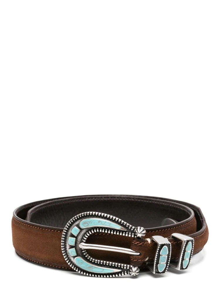 ALBERTO LUTI Belts Brown