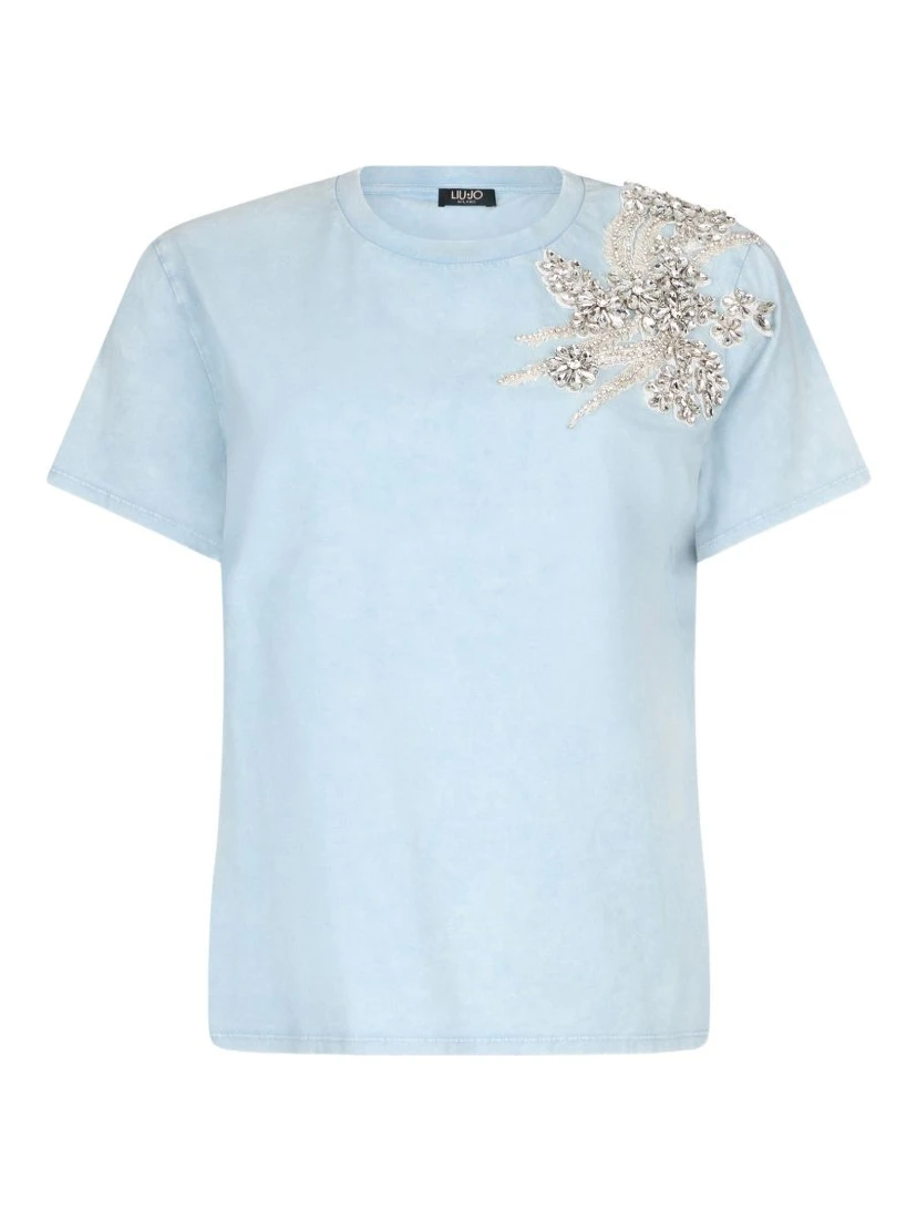 Liu Jo T-shirts and Polos Light Blue