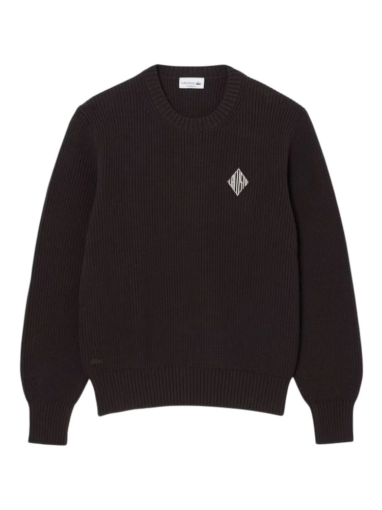 Lacoste Sweaters Brown