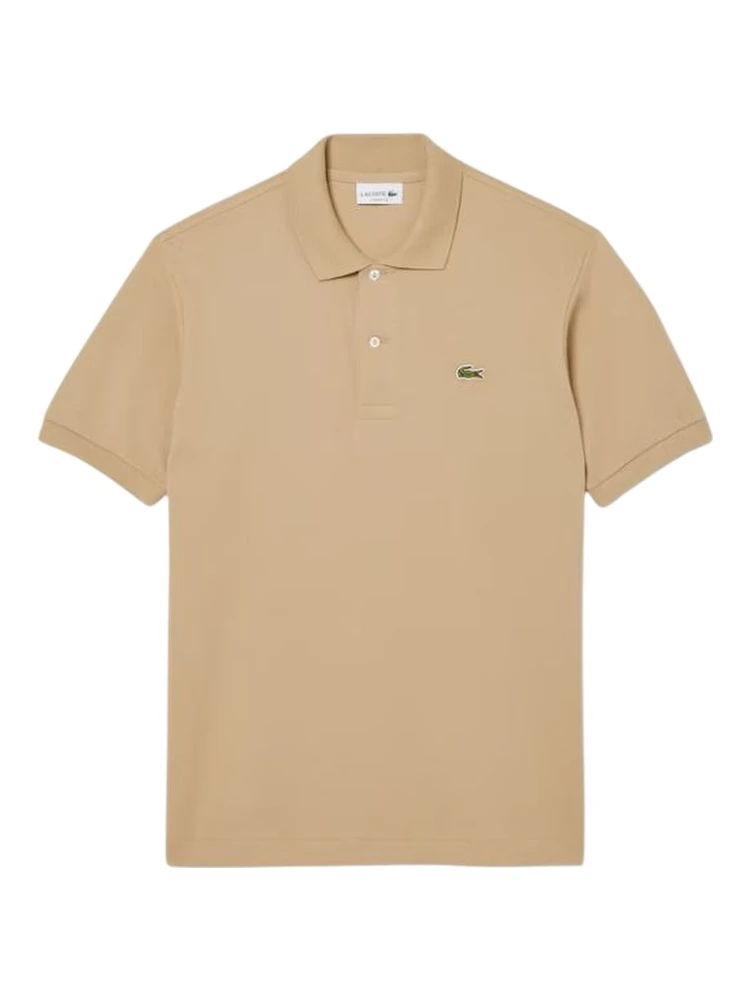 Lacoste T-shirts and Polos Beige