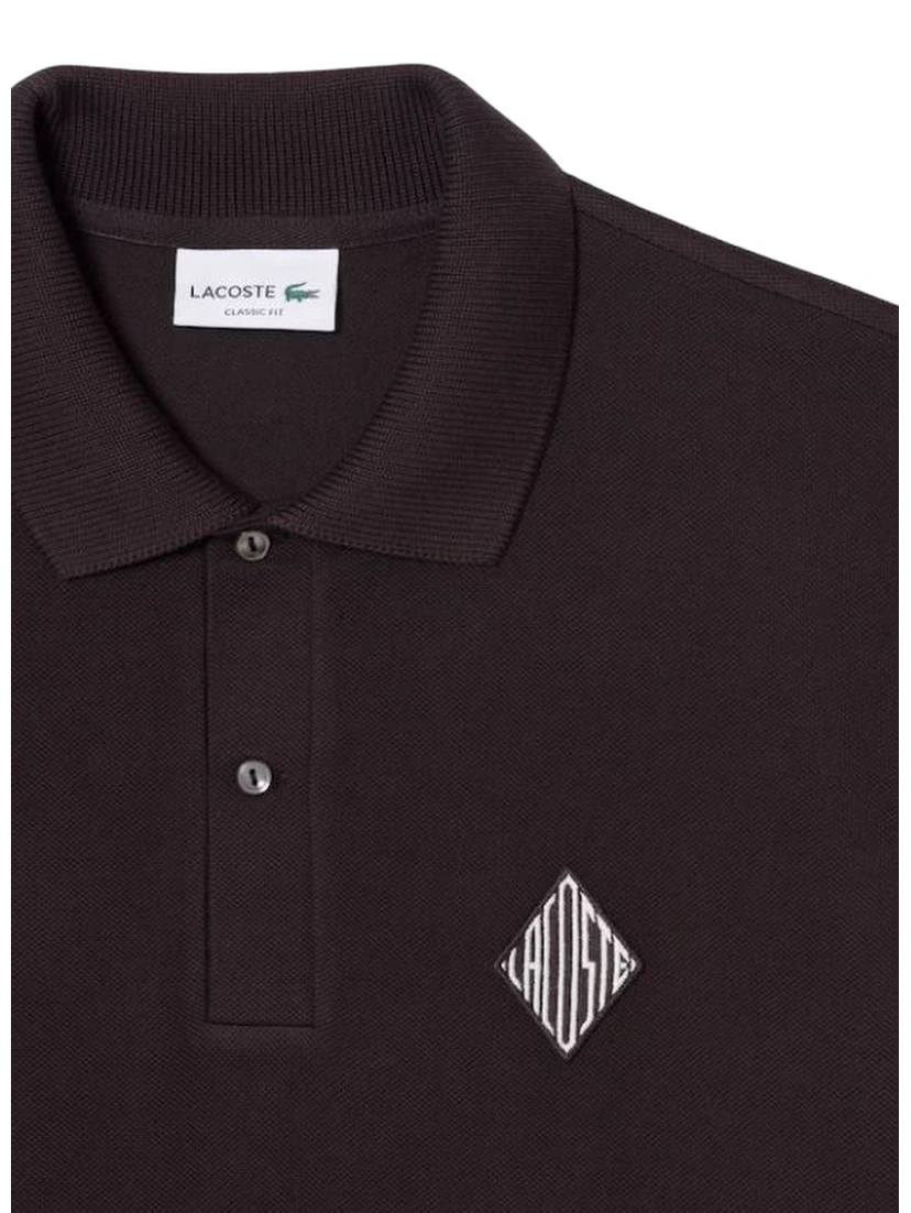 Lacoste T-shirts and Polos Brown