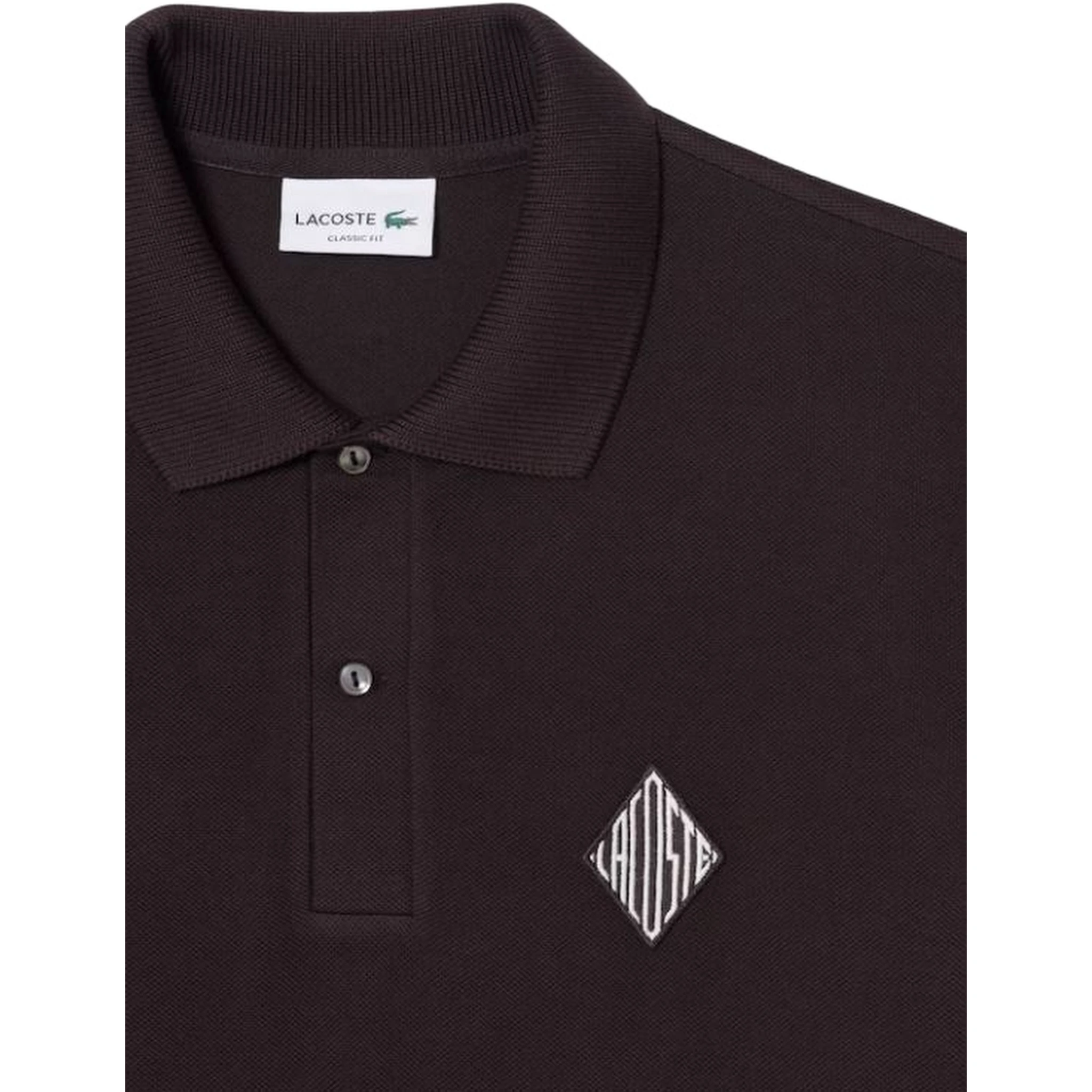 Lacoste T-shirts and Polos Brown