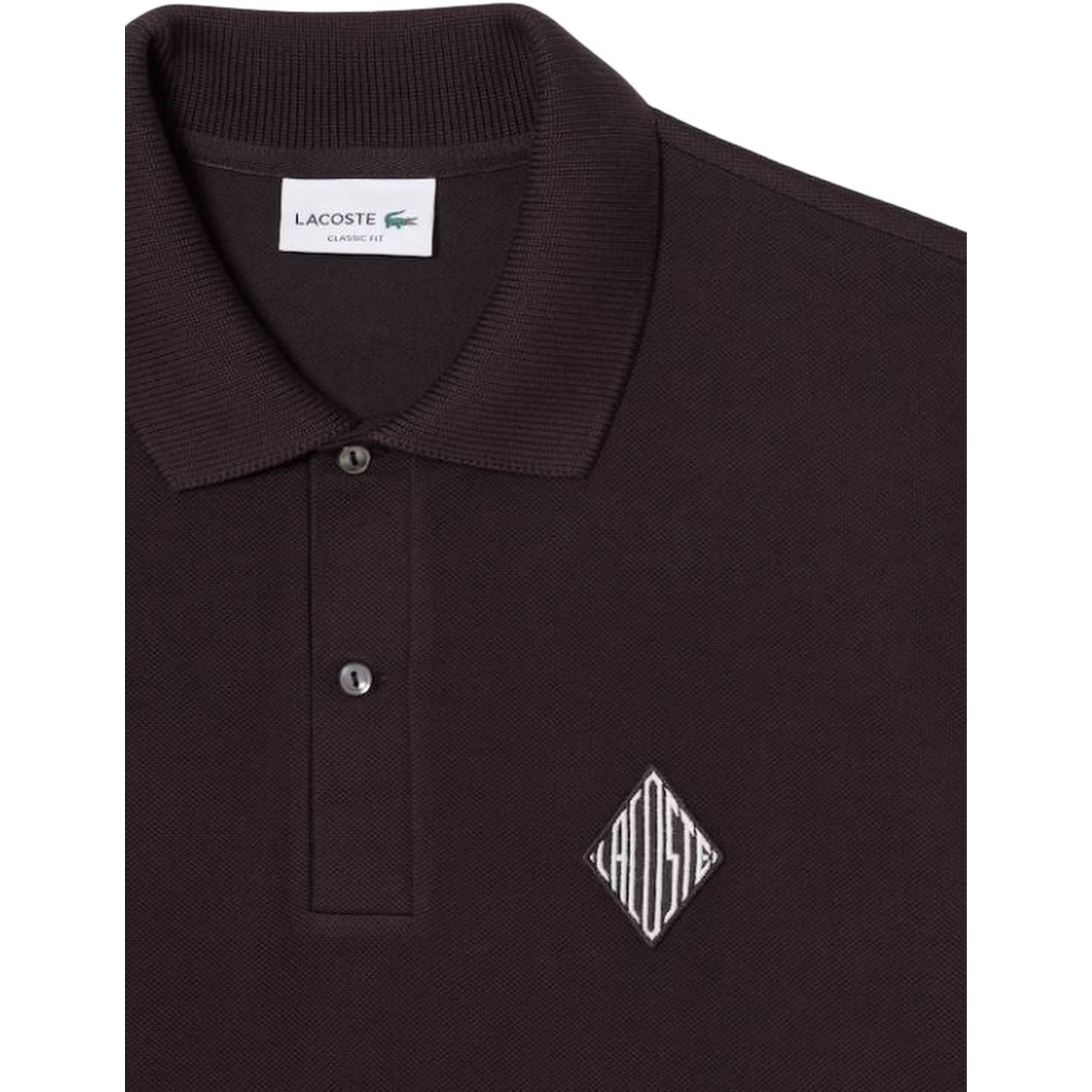 Lacoste T-shirts and Polos Brown