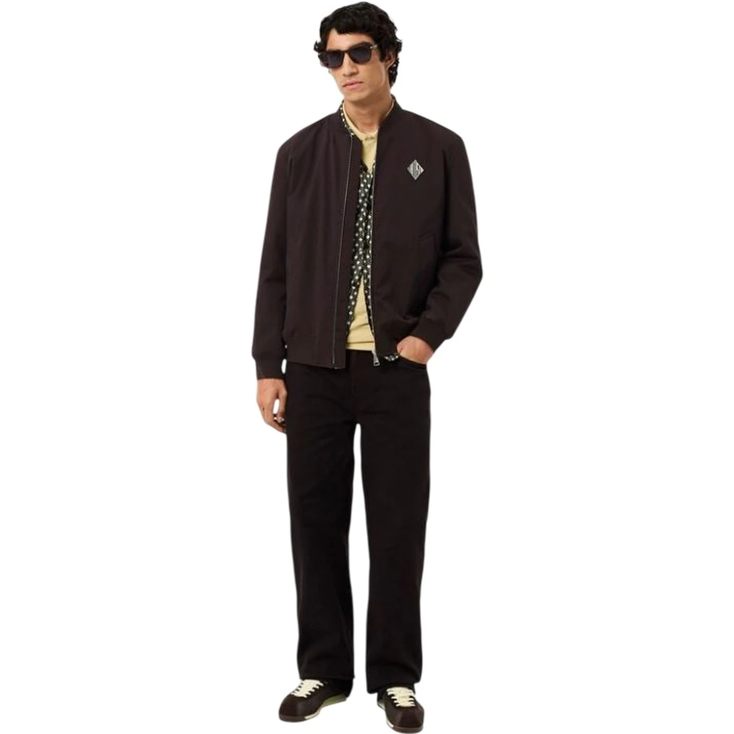 Lacoste Sweaters Brown