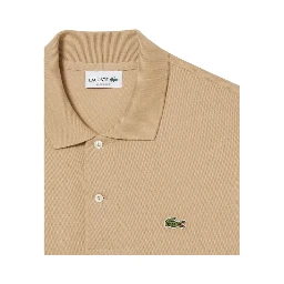 Lacoste T-shirts and Polos Beige