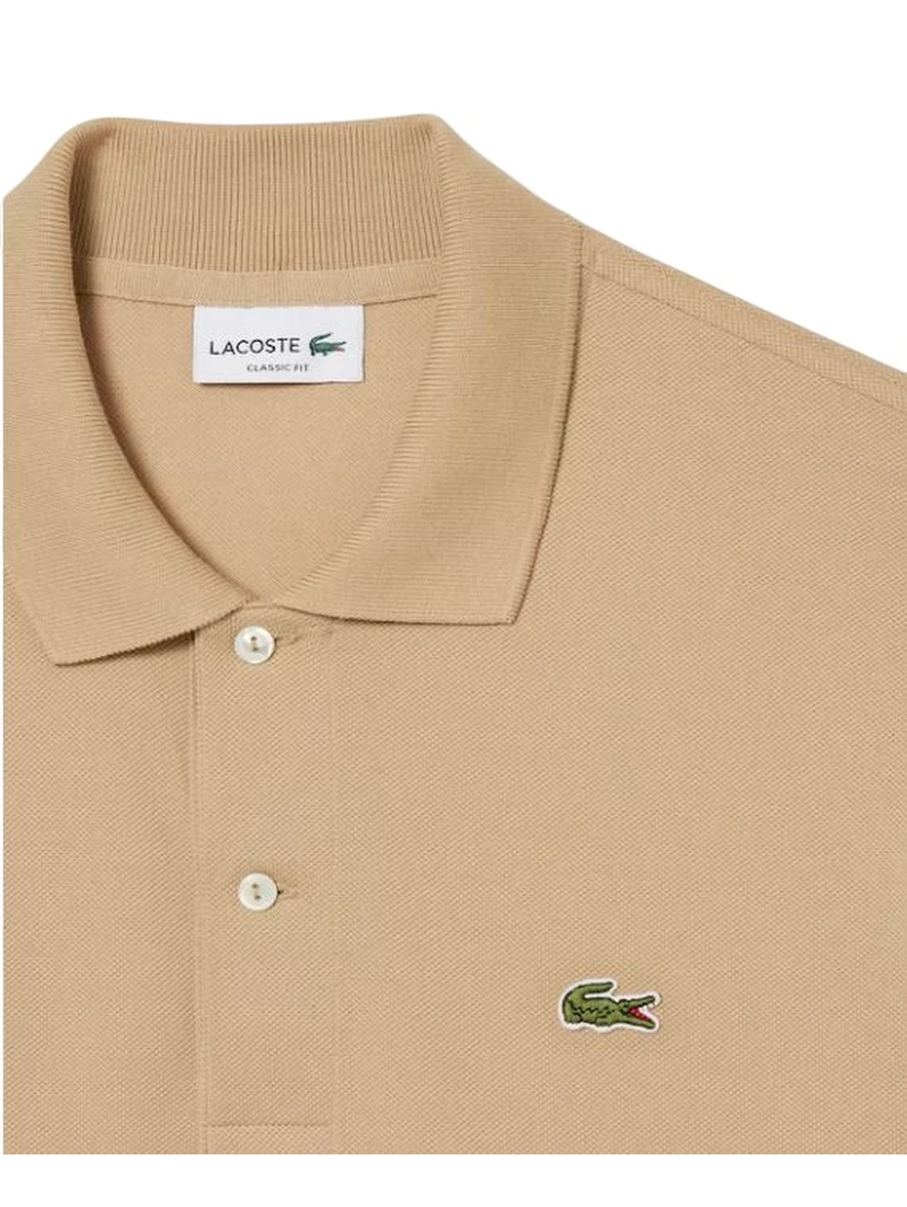 Lacoste T-shirts and Polos Beige