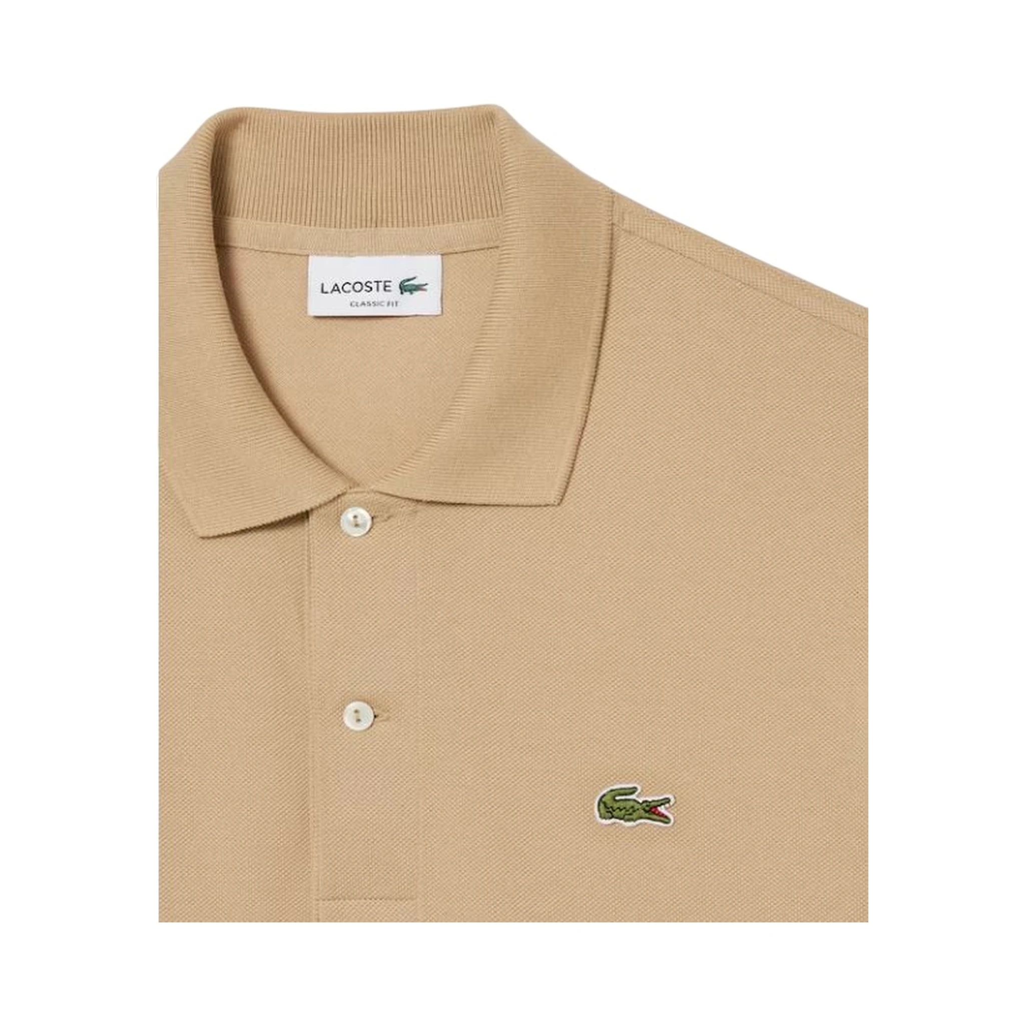 Lacoste T-shirts and Polos Beige
