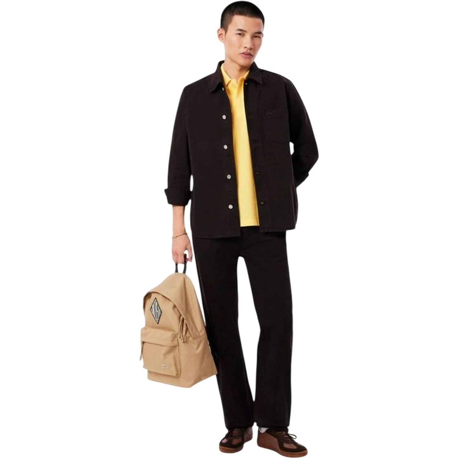 Lacoste T-shirts and Polos Yellow