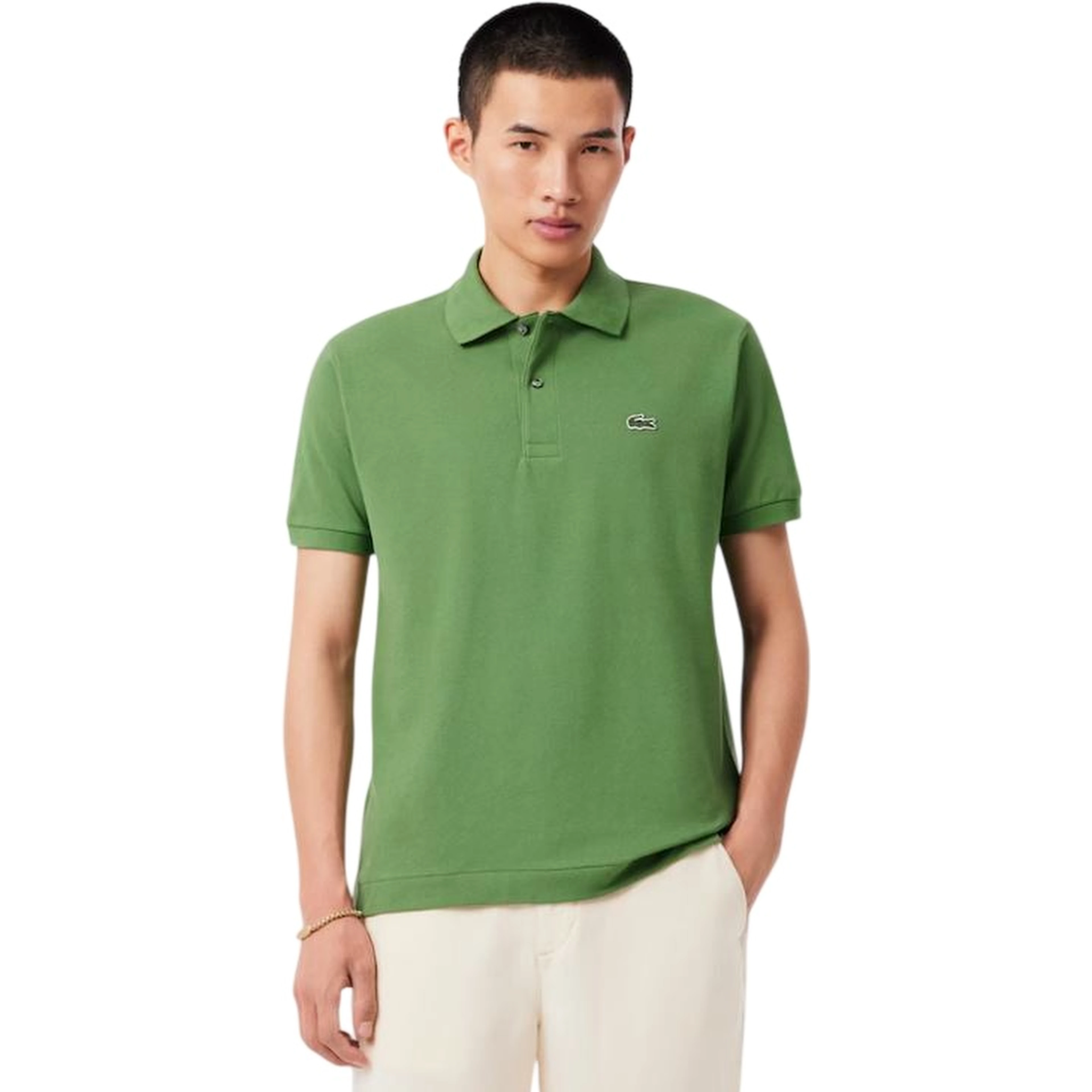Lacoste T-shirts and Polos Green